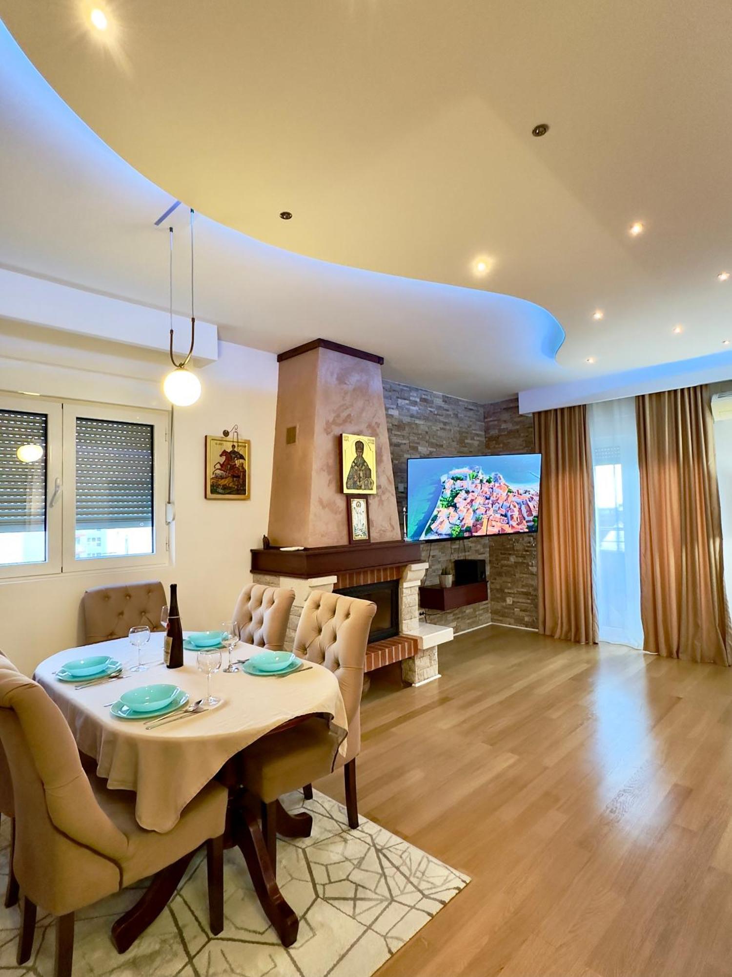 Lux Superior Apartment 120M2 In Heart Of 부드바 외부 사진